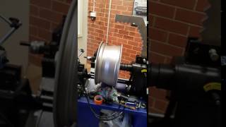 Wheel Straightening Machine [upl. by Rafat153]