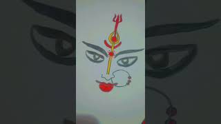 Easy Navratri Drawing shprts navratri drawing mahadevbeti yputubeshorts [upl. by Schram383]