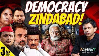 Ep1  Election Results 2024  Modis Magic Fades As NDA Struggles for 300 Paar  Akash Banerjee [upl. by Ahsaelat]