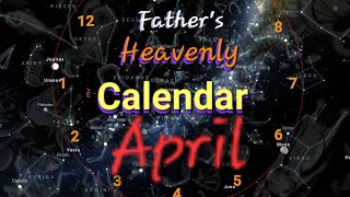 The Heavenly Calendar for April 2024 [upl. by Koa459]