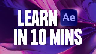 Learn After Effects in 10 Minutes Beginner Tutorial [upl. by Milone]