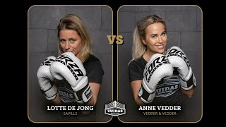 Zuidas Business Boxing Part III  Lotte de Jong vs Anne Vedder [upl. by Eicul]