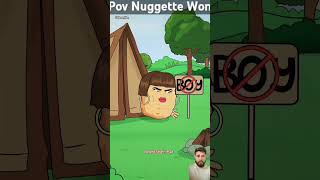 Pov Nuggette Won Won t let Polo In The Camp cartoon shorts [upl. by Matless]