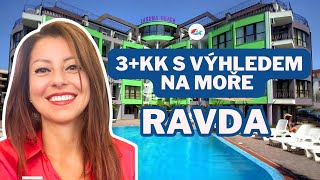 🏠🌊Prostorný apartmán 3kk s výhledem na moře v komplexu Laguna Beach Ravda Bulharsko [upl. by Arne]