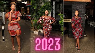 2023 Best ANKARAkitenge African Short Dress designs for ladies ankara ankarastyles kitenge [upl. by Hortense]