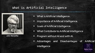 What is Artificial intelligenceAI Goals amp Importance of AI  Advantages and Disadvantages of AI [upl. by Rooke]