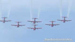 RAAF Roulettes Aerobatic Team Singapore Airshow airshow aerobatic military aerobatics airfest [upl. by Adnara]