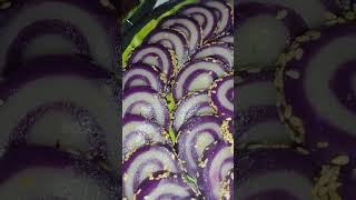 SAPIN SAPIN ROLL ANG SARAP foodshorts glutinousriceflourrecipe [upl. by Skippie755]