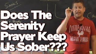 The Serenity Prayer For Acceptance and Change in Alcohol Recovery [upl. by Aiekan618]