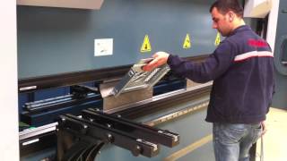 DURMA AD SERVO 30100 SAMPLE BENDINGS VIDEO [upl. by Nart]