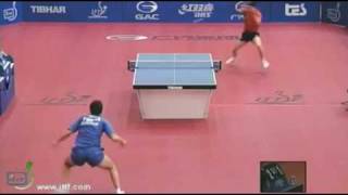 Ma Long vs Bojan TokicSlovenia Open 2012 [upl. by Herbie1]