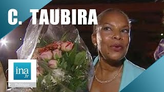 Christiane Taubira en campagne européenne  Archive INA [upl. by Nwahsat]