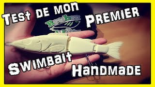 Nouveauté  Mon premier SWIMBAIT Test de nage [upl. by Schweitzer334]