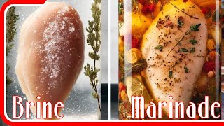 Brine vs Marinade [upl. by Airednaxela]