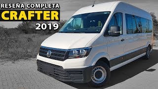 📽 VW CRAFTER ¡Un Gran VanFurgón  Transporta 18 Pasajeros [upl. by Aurelius]