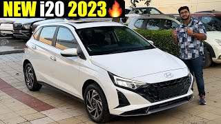 i20 Facelift 2023  More Sporty Now🔥  Walkaround with On Road Price [upl. by Eugenides]