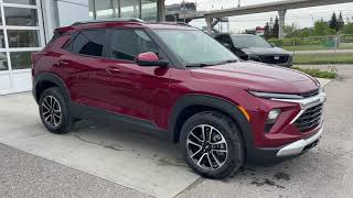 Red 2024 Chevrolet Trailblazer LT Review Calgary AB  Wolfe Calgary  79110976 [upl. by Attiuqal626]