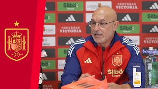 LUIS DE LA FUENTE en rueda de prensa “Combinar a PEDRI y DANI OLMO es facilísimoquot  NATIONS LEAGUE [upl. by Otrevire]