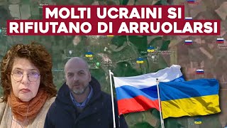 MOLTI UCRAINI SI RIFIUTANO di ARRUOLARSI e ANDARE al FRONTE ANALISI con A ZAFESOVA e C TINAZZI [upl. by Hajed]