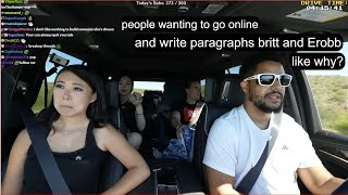 Nick Emily amp Fanfan talk about Erobb amp Britt breaking up drama [upl. by Panter]