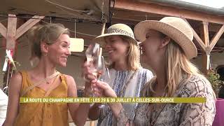 Lancement de la Route du Champagne en Fête 🍾🥂 dans les magnifiques paysages de la Côte des Bar [upl. by Borras849]