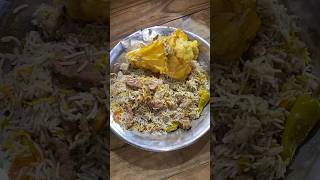 The Legend of Allah Razi Nalli Biryani of Karachi  Cheap Biryani For 140 Rupees shorts biryani [upl. by Reinald]