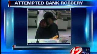 Man attempts to rob bank in Cranston [upl. by Tesil]