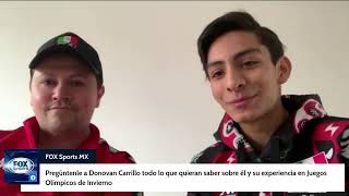 ENTREVISTA EXCLUSIVA CON DONOVAN CARRILLO [upl. by Gerda]