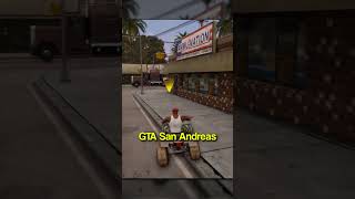 GTANIN TÜM OYUNLARINDA SİLAHÇILARA MOTORLA GİRERSEK NE OLUR shorts gta6 gaming rockstar [upl. by Esyahc]