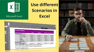 Use different Scenarios in Microsoft Excel [upl. by Asyal]