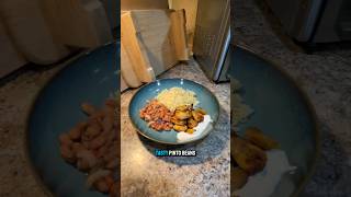 Tasty Beans w rice beans pinto rice easyrecipe protein tastyfood quickrecipe shorts [upl. by Llertnahs652]