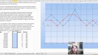 Bias and Precision Video 7 Excel [upl. by Stempson930]