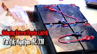 Unboxing Baterai Sepeda Listrik  Pacifik Agathos AE 330 sepedalistrik baterai [upl. by Jsandye151]