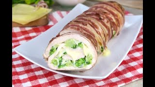 Rotolo di pollo e broccoli una ricetta semplice e gustosa che piacerà a tutti [upl. by Halden]