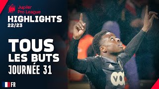 TOUS LES BUTS ⚽️🤩 Jupiler Pro League Highlights GD31 [upl. by Aihceyt439]