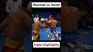 Keith Thurman vs Shawn Porter  Fight Highlights [upl. by Kenimod]