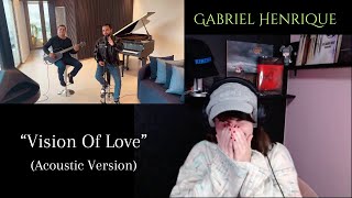 Gabriel Henrique quotVision of Lovequot Acoustic Version Reaction [upl. by Bjork]