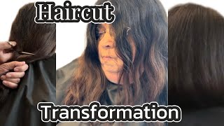 Haircut Transformation 🥰💕💕 [upl. by Vanna]