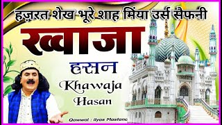 Hazrat Shekh Bhure Shah Minya Saifni Live Urs  Ilyas Mastana Qawwal  Saifni Live [upl. by Mistrot]