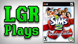 LGR Plays  The Sims 2 Holiday Edition [upl. by Novad688]