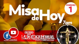 ✅MISA DE HOY jueves 1 de Febrero de 2024 P Hugo Armando Gálvez Arquidiócesis de Manizales [upl. by Isis103]