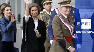 Spains king sets salaries for queen princess [upl. by Rodmur]