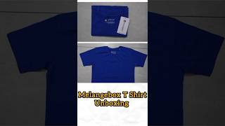 Melangebox Blue T Shirt Unboxing melangebox unboxing tshirtsformen mensfashionbeast [upl. by Ching599]