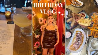 MY 22ND BIRTHDAY VLOG What I got for my birthday plus a fun weekend in manchester [upl. by Atirahs]