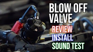 Turbosmart Blow Off Valve  Review Install Sound Test  VW MK7 GTI [upl. by Anividul]