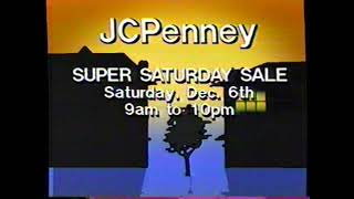 1986 JCPenney quotSuper Saturday Salequot TV Commercial [upl. by Konstantin]