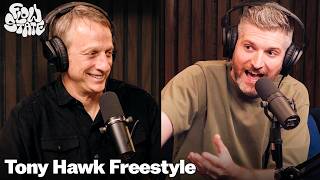 Harry Mack Freestyles for Tony Hawk on Flow State [upl. by Natsirk]