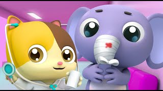 Time For a Shot  Doctor Cartoon  Kids Cartoon  Funny Stories for Kids  Mimi and Daddy [upl. by Flo]