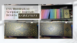 ESV Illuminated Scripture Journals Review amp GIVEAWAY CLOSED [upl. by Lananna]