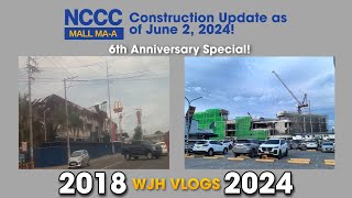 NCCC Mall Maa Davao City Construction Update as of June 2 2024 6th Anniversary Special [upl. by Georgiana]